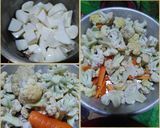 Foto langkah ke 1 dari resep Semur Kembang Kol dan Putih Telur.