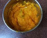 A picture of step 3 of Mango paneer kheer.