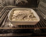 Une image de l'étape 5 de Gratin de patates douces au lait de coco et curry.