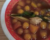 Foto langkah ke 6 dari resep Wedang jahe ubi jalar biji salak onde onde ubi jalar.