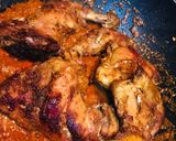A picture of step 8 of Chicken Tikka Karahi.