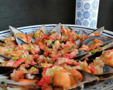 Foto del paso 6 de la receta: Mejillones con pipirrana