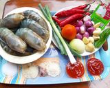 Foto langkah ke 1 dari resep 30.Udang Saus Padang.