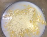 A picture of step 4 of Bread with popcorn custard parfait.
