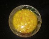 A picture of step 8 of Arhar dal.