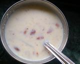 A picture of step 5 of Rice kheer.