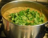 A picture of step 6 of Beans Broccoli poricha koottu with mung.