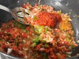 સેઝવાન ફ્રાઈડ રાઈસ (Schezwan Fried Rice Recipe In Gujarati)
