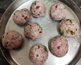 A picture of step 6 of Root Vegetable Tikki Chat --- Purple💜 Kand & 🍠Shakariya Tikki Chat for Vrat.