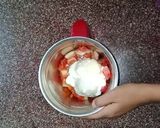 A picture of step 2 of Melon Papaya Smoothie.