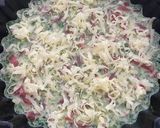 Une image de l'étape 4 de Quiche sans pâte épinards /bacon.