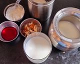 A picture of step 1 of Pink malai shake easy and quick.