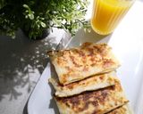صورة لخطوة 3 من وصفة فطائر جبن على الصاج 🤗👍