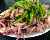 Hình bước làm 4 của món Mực 🦑 Ống Xào Đỗ Đũa
