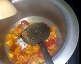A picture of step 6 of Chatpati Bhindi.