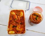 Foto langkah ke 9 dari resep Korean Inspired : Baechu Kimchi (Kimchi Sawi Putih).