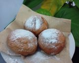 Foto langkah ke 6 dari resep Donat Ubi Ungu isi cokelat.