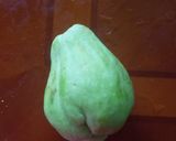A picture of step 1 of Chow chow muthia with bell pepper.