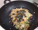 A picture of step 3 of Budget-Friendly Dish - Century Egg Fried Rice.