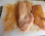Foto del paso 1 de la receta: Filetes de pavo de dieta a la plancha