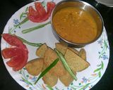 A picture of step 9 of Bafla Batti with Punch Mail Dal.