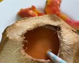 Une image de l'étape 2 de Smoothie Coco Papaye.