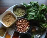 पालक डाळ भाजी (palak dal bhaji recipe in marathi) रेसिपी स्टेप 1 फोटो 