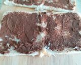 A picture of step 6 of Chocolate coconut bread roll.