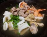 รูปขั้นตอนการทำที่ 4 ของ ข้าวต้มรวมมิตรทะเล