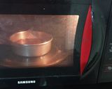 A picture of step 4 of Chocolate Mango Cake.