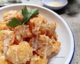 Foto langkah ke 5 dari resep Udang goreng tepung saus mayonnaise.
