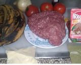 Foto del paso 1 de la receta: Lasaña de plátano maduro sin horno