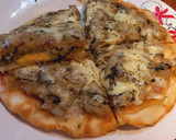 Foto del paso 8 de la receta: 🍕pizza rellena fácil 🍕🥳🤤 (en Sartén)🍳