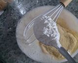 صورة لخطوة 3 من وصفة بسبوسة بالقطايف