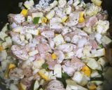 A picture of step 1 of Summer Chicken and Noodles.