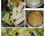 A picture of step 1 of Ugadi Pachhadi.