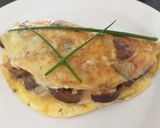 Foto del paso 5 de la receta: Omelette de berenjenas salteadas y mozzarella