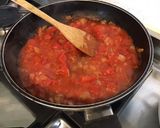 Une image de l'étape 6 de Bœuf aux poivrons bicolores,tomates,herbes et épices.