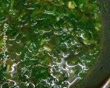 A picture of step 2 of Methi-vadi sabji.