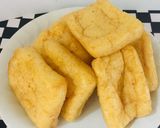 Foto del paso 1 de la receta: Japanese Sushi de Age Inarizushi bolas de arroz para niños