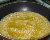 A picture of step 4 of Chilli garlic oil.