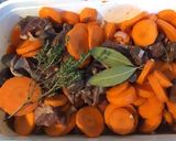 A picture of step 7 of Venison Stew with Carrots (Marinated in Wine, Armagnac, and Herbs).