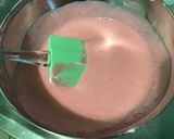 Une image de l'étape 8 de Mousse de groseilles rouges.