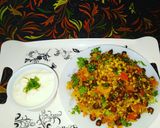 मिश्र कडधान्याची मोड काढलेली उसळ (mix sprout usal recipe in marathi) रेसिपी स्टेप 5 फोटो 