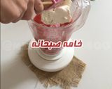 عکس مرحله 2 از دستور دسر توت فرنگی🍓