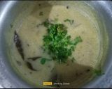 A picture of step 11 of Swaminarayan Kadhi Khichdi (Satvik Khichdi).