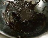 A picture of step 2 of Chocolate coconut laddu.