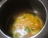 A picture of step 3 of Whole green mung beans sabzi.
