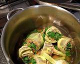 Foto del paso 4 de la receta: Alcachofas al vapor