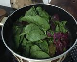 Hình bước làm 6 của món Canh rau mồng tơi+ rau dền tôm